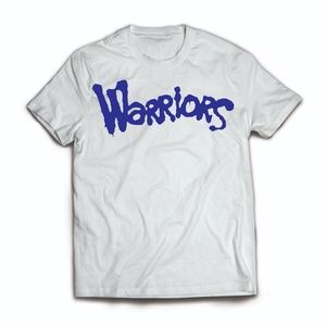 The Warriors Movie Logo White Tee